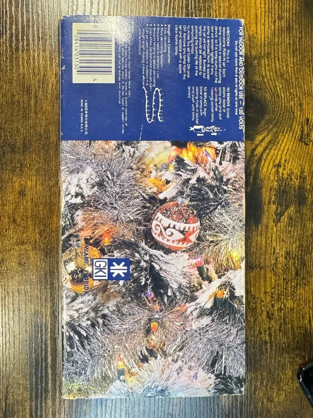 New Old Stock Vintage Christmas Lights (35-light/20’)